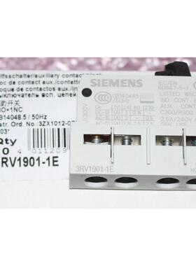 询价断路器辅助触点3RV1901-1E 3RV1901-1F 3RV1901-2E 3RV2901-2