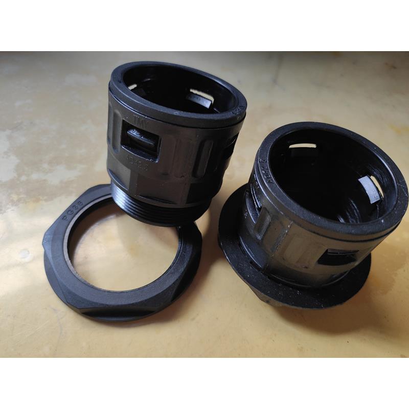 询价TMY波纹管接头PG21 M25适配AD28.5外螺纹接头软管 快速直插接