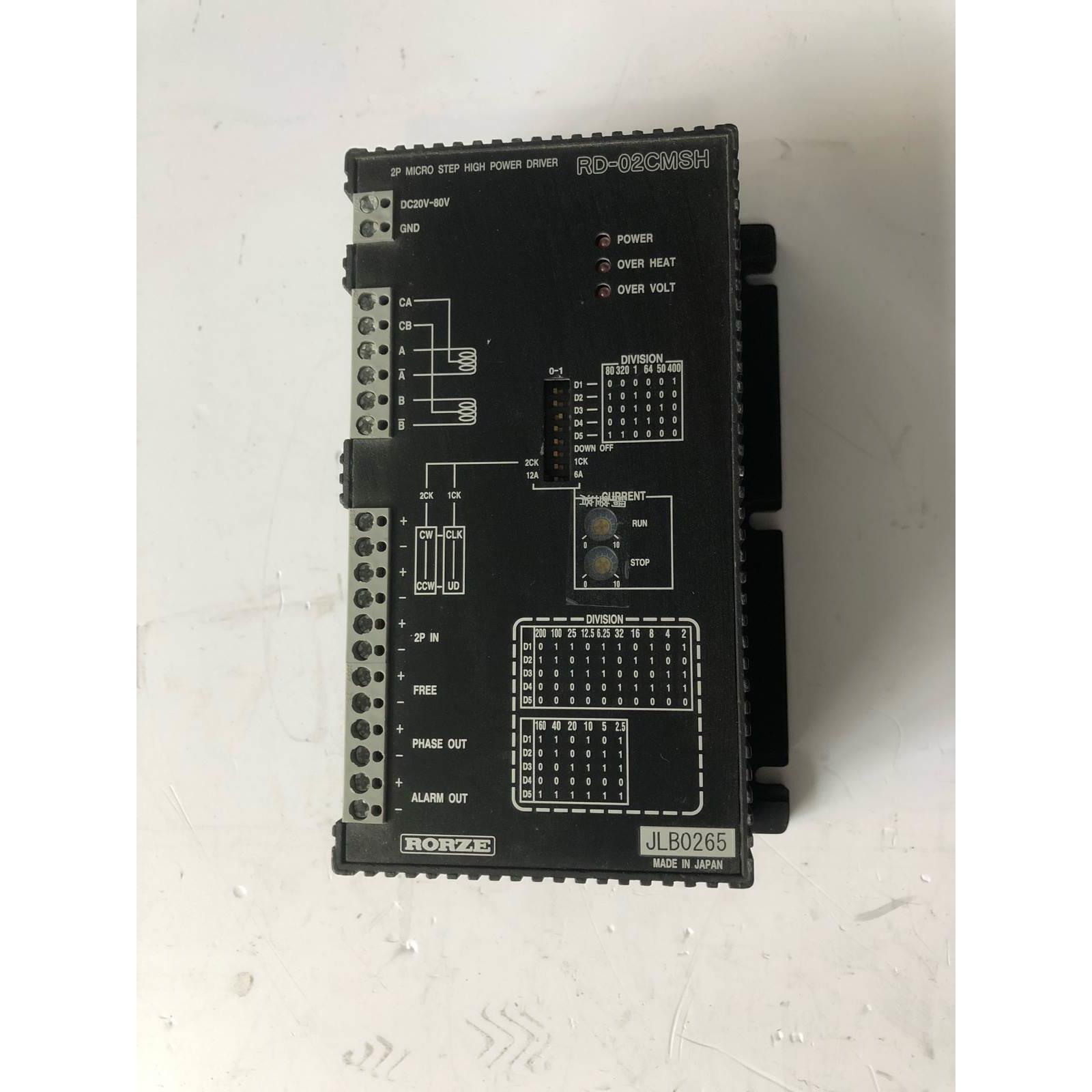 询价原装日本RORZE乐兹高精度步进电机驱动器RD-02CMSH 12A 8万细