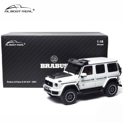 AlmostReal汽车模型1/18博速800 G-Class G 63 4X4² 合金全开车模