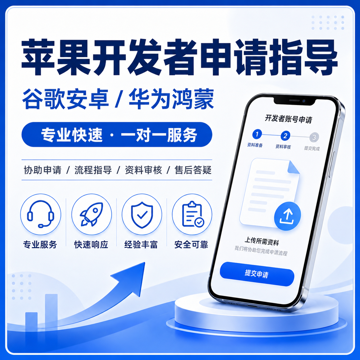 谷歌开发者申请指导苹果安卓华为鸿蒙入驻认证一对一技术服