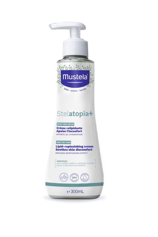 法国进口妙思乐益佳霜宝宝婴幼儿童舒缓干痒红保湿