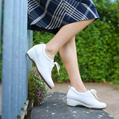 羊皮柔软 德国KUFENBERG6441里外全皮女鞋 超轻 宽楦坡跟特别舒适