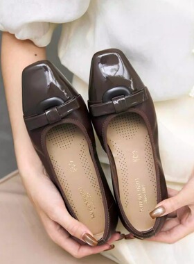 超舒适 宽楦 超软皮软底软面德国KUFENBERG5540 可以跑起的芭蕾鞋