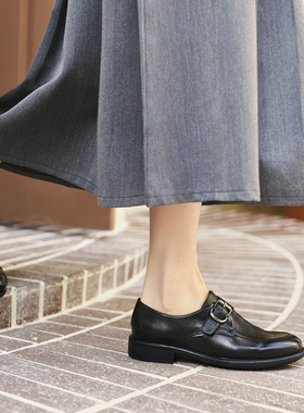 舒适又有型  水洗牛皮 宽楦软底 KUFENBERG 6159里外全皮德比鞋