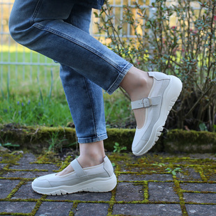 玛丽珍鞋 透气宽楦轻便软底 KUFENBERG 2735休闲女鞋 女2026新款