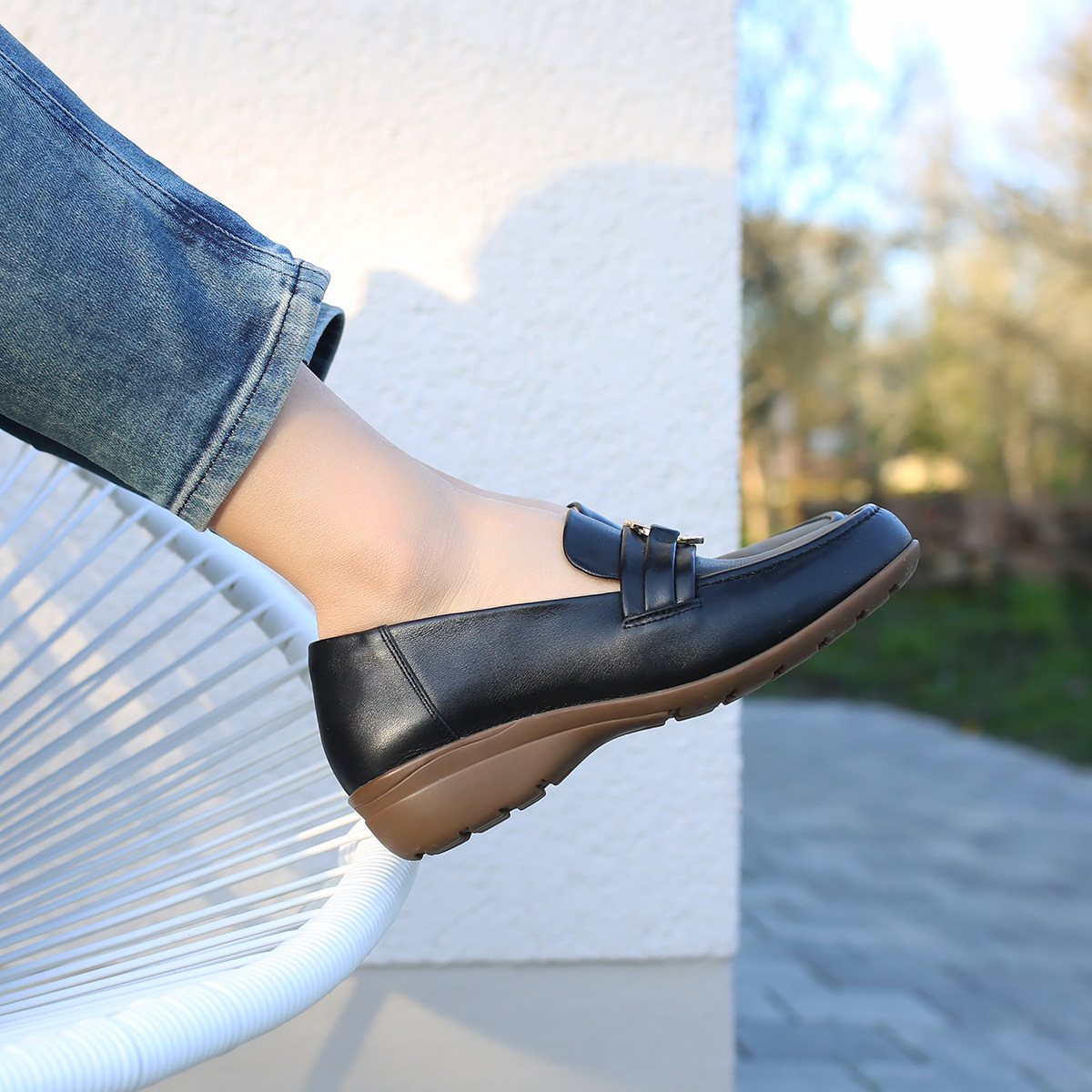 宽楦 减震软底舒适KUFENBERG5756真皮乐福鞋女英伦风小皮鞋豆豆鞋,女鞋,乐福鞋（豆豆鞋）,淘宝优惠券,粉丝福利购,淘宝优惠卷