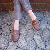 很软舒适不磨脚 KUFENBERG 6377 特价 里外全皮软底低跟平底鞋 女