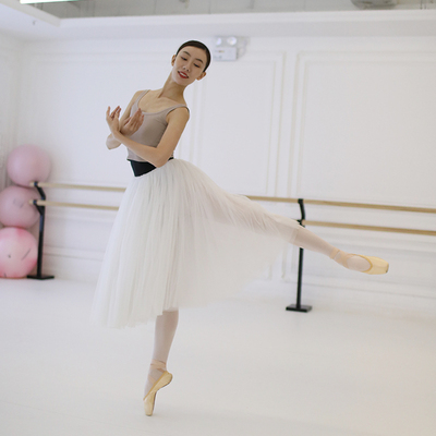 MichelleDance  出口无缝u字领打底芭蕾短吊带