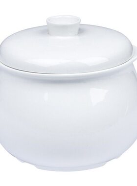 新款九阳隔水炖盅配件 D-10G1电炖锅陶瓷内胆白陶瓷盖子1升内胆