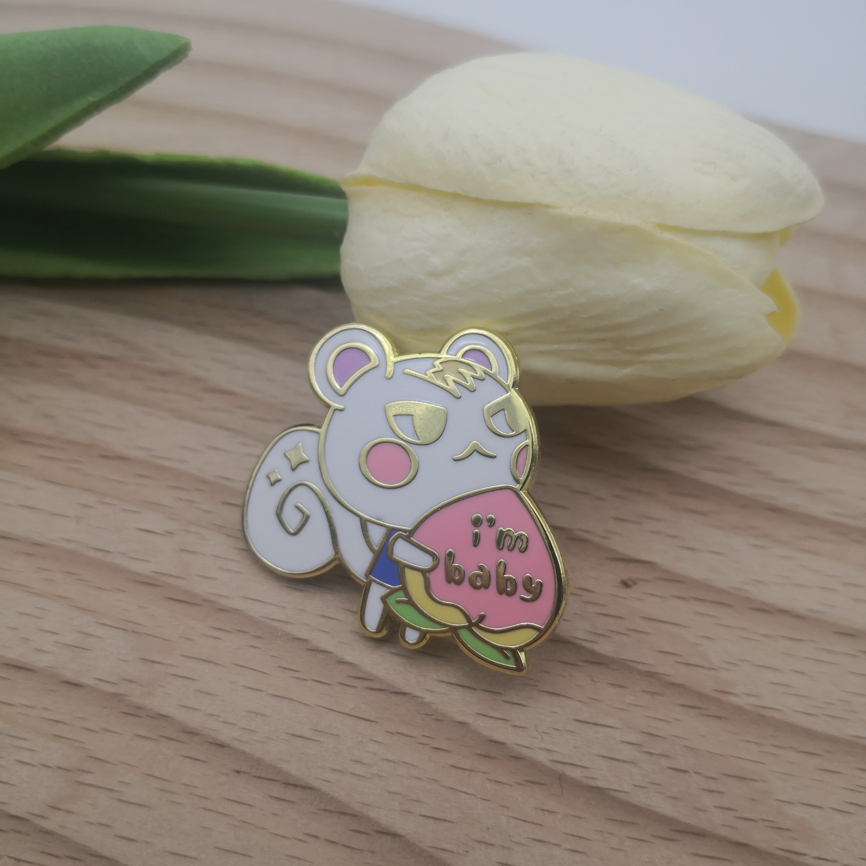  游戏周边AC Marshal 动物之森金属徽章