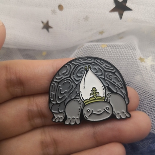 Elden Ring 艾尔登法环怪物米莉尔乌龟教皇金属徽章