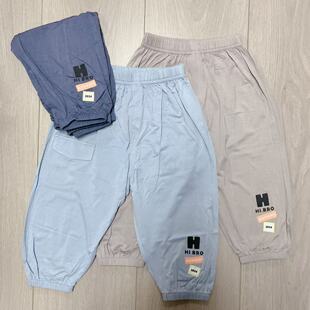 儿童夏季新款防蚊裤男童薄款莫代尔休闲裤 74404