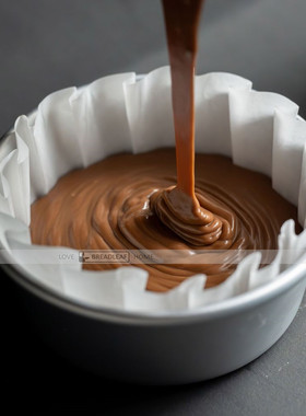 4英寸阳极巴斯克蛋糕模具 活底铝合金模 慕斯乳酪模 非直身