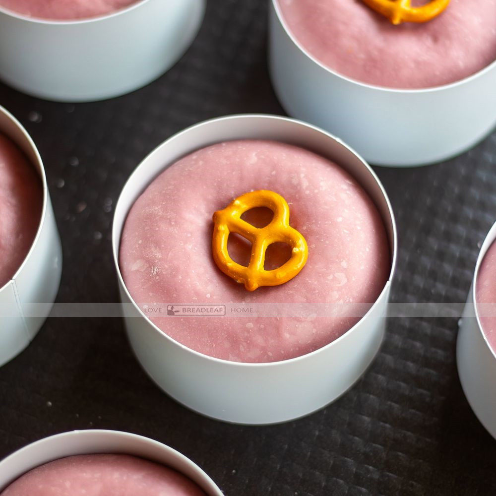 白色不沾大鼓面包模具