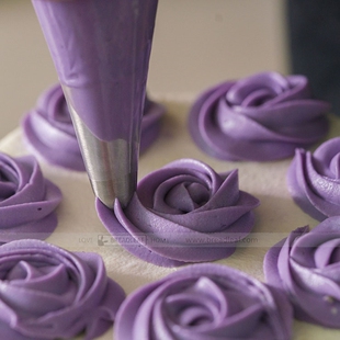 2D花嘴 裱花嘴 18-8不锈钢 无接缝  2D  （3号）送收纳盒