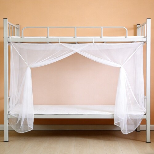 蚊帐学生宿舍上下铺0.9m单人床1米2加密拉链新款防尘蚊帐无需支架