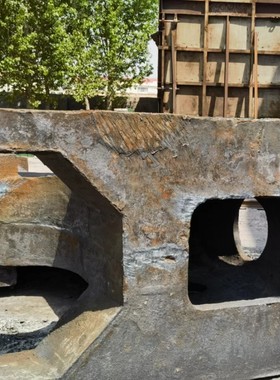 铸钢45#矿山配件 轧钢设备配件加工定做 大型铸件 机械连接件