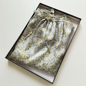 莫奈意境100桑蚕丝均码 HANLU真丝睡裙 宽松真丝娃娃裙睡裙silk