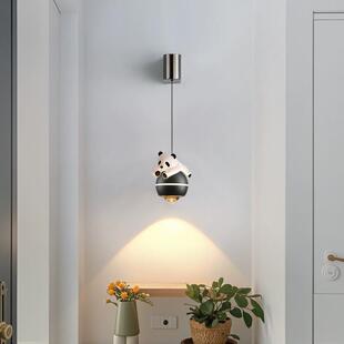 可升降悬停卧室床头壁灯男孩女孩房触摸挂灯小山丘儿童房吊线壁灯