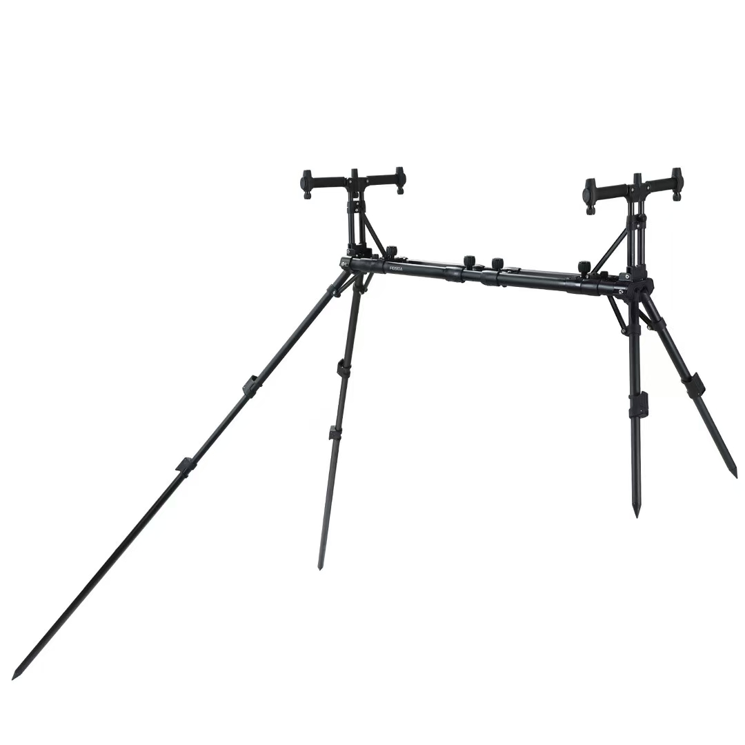 FEISIDA S5 全新升级铝合金支架 欧鲤支架 五头和三头 远投支架