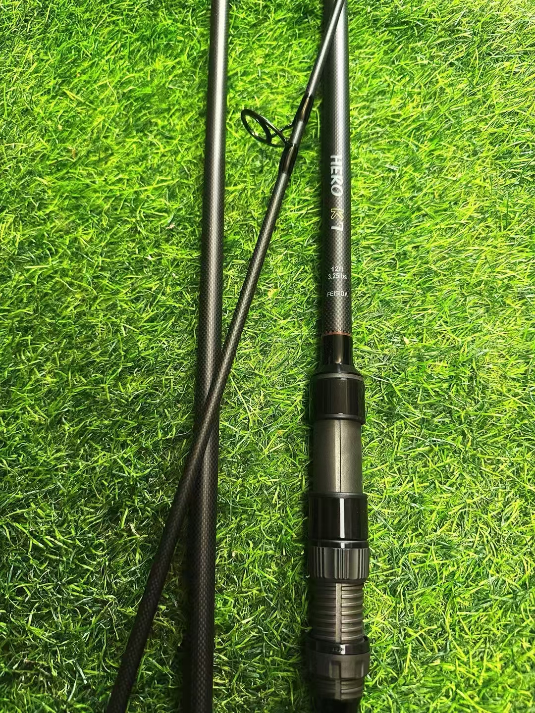 FEISIDA HERO K7 高碳超轻 欧鲤杆12ft 3.25lb 3pc 富士轮坐远投