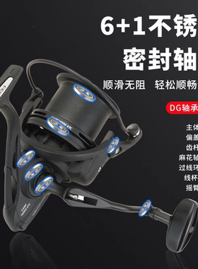 全新升级款欧式鲤钓渔轮 FEISIDA CARP 14000XTC 远投轮 纺车轮