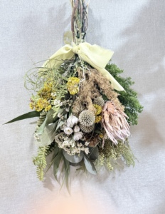 进口花材森系素雅干花束拍摄道具干燥花影楼艺术倒挂花束家居复古