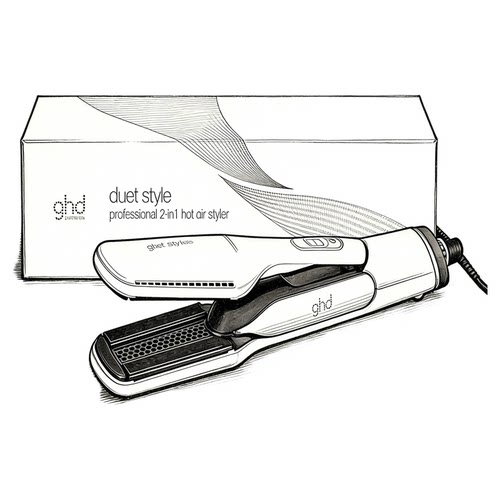 ghd duet style电吹风直发器直板夹直发梳干湿两用一体机卷发造型