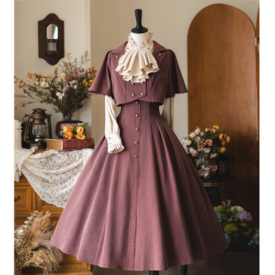 森林衣橱原创复古半裙衬衣外套