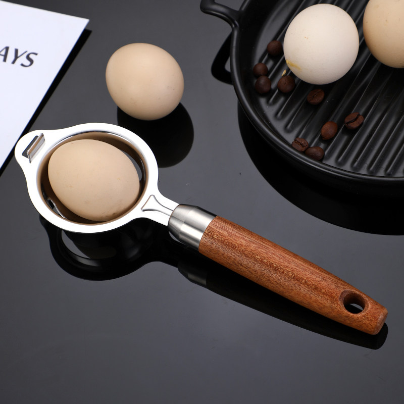 蛋清蛋黄分离器304不锈钢漏蛋白蛋液婴儿隔取分蛋神器鸡蛋过滤器