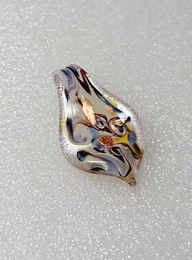 孤品琉璃爱心枫叶吊坠多款可选