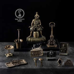 5.4  精 Y组 欧美 黄铜摆件 旧物vintage家居摆件 西洋古董软装