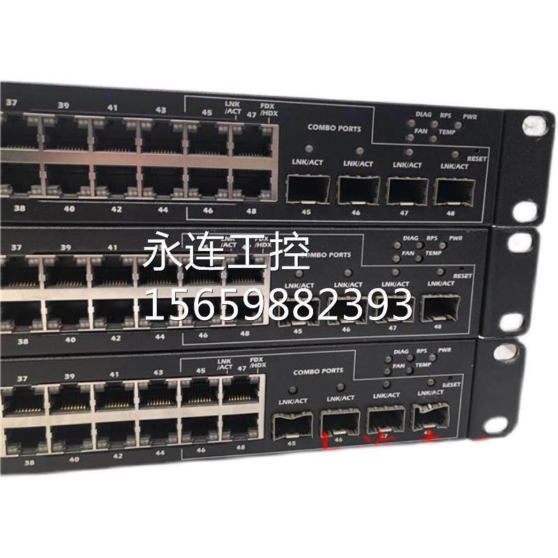 dell 5448 48口千兆交换机  4口光纤 软路由扩wan s5120-48p-ei