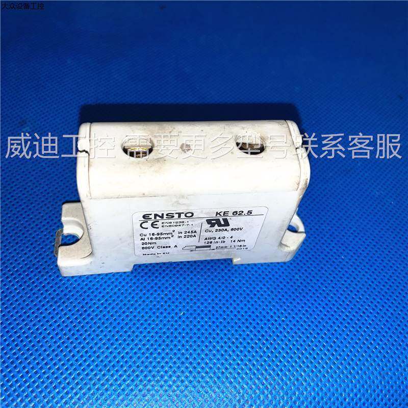 丹佛斯变频器45-55kw塑料端子-接线排ensto ke62.5 cu24a 660v