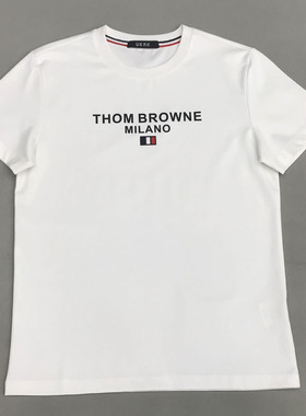 2025夏季新款优卡库男士青年时尚潮流圆领休闲短袖T恤货号25555