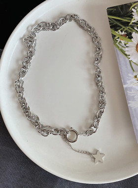 流苏冷淡风高级感欧美吊坠项链