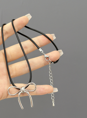 蝴蝶choker高级感简约音乐节配饰