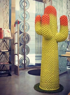 仙人掌摆件植物艺术品雕塑同款