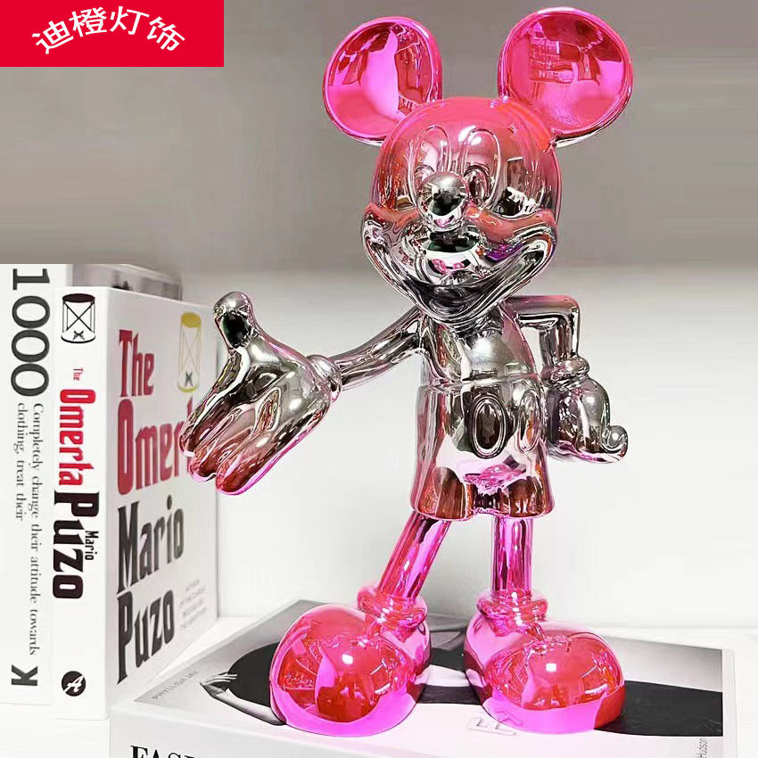 热销网红米老鼠家居摆件潮玩手办公仔卡通创意展示源头厂家