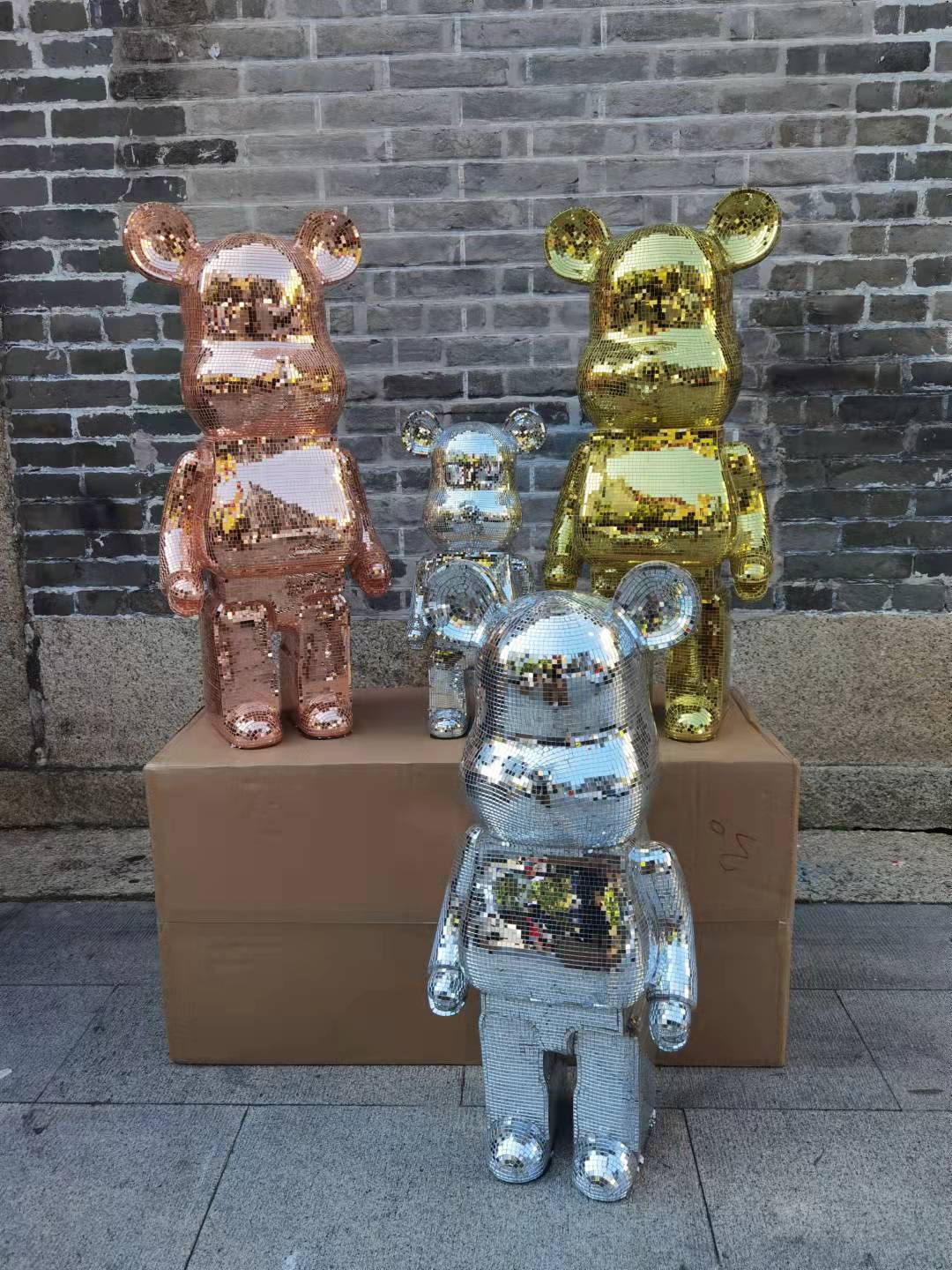 水晶钻石网红ins风潮流落地摆件