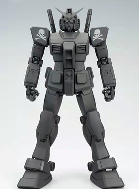 MMJ骷髅扎古RX-78-2高达STRICT-G同款雕塑摆件潮流ins机器机械人