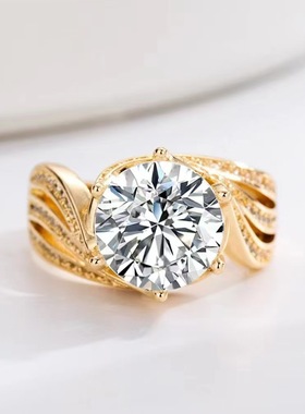 小众设计师款开口戒指D002