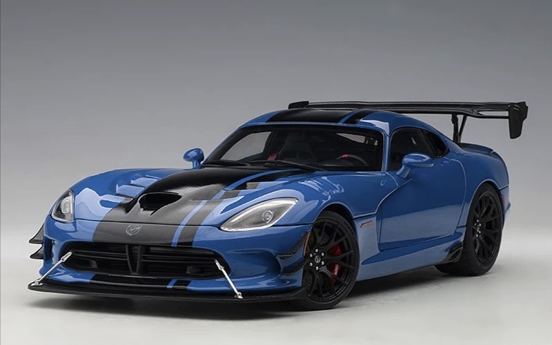 奥拓 1:18 autoart 道奇 蝰蛇dodge 跑车2017  高仿真 汽车模型