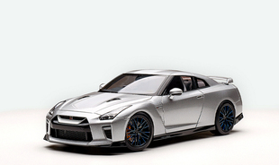 汽车模型 尼桑GTR Nissan R35 Motorhelix 50周年纪念版