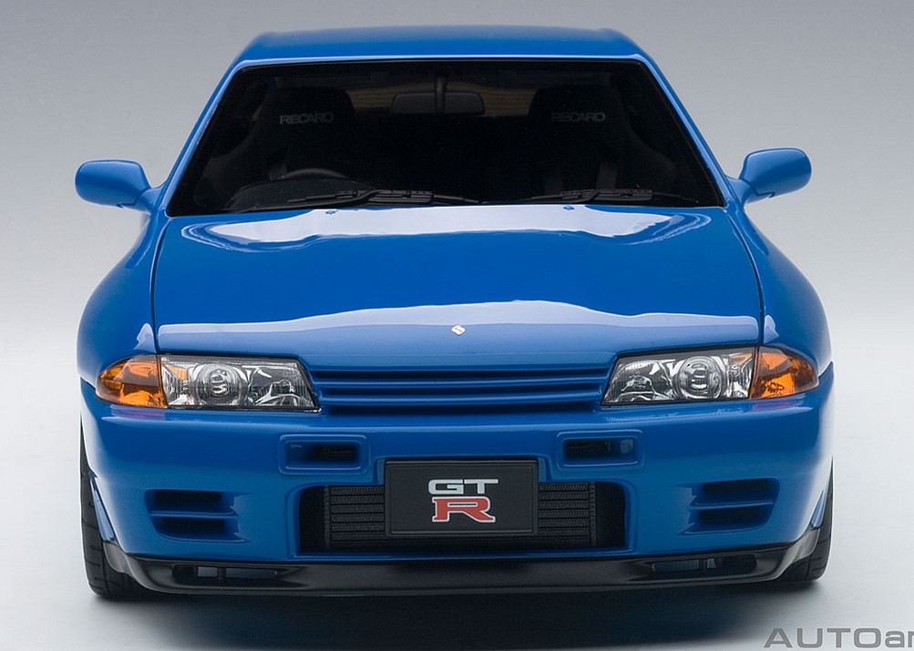日产gtr32车模 autoart奥拓1:18尼桑gtr天际线 r32