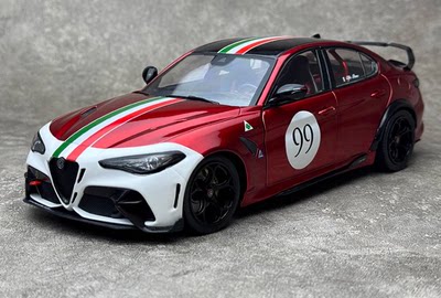 Solido 索立德1:18 阿尔法罗密欧Giulia GTA M  汽车模型