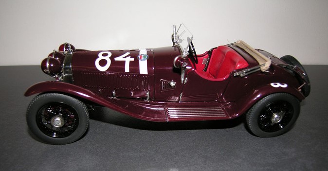 È«ÐÂÔ°ü CMC 1:18 1930 °¢¶û·¨ÂÞÃÜÅ· 6C 1750 84#Èü³µ°æÄ£ÐÍ