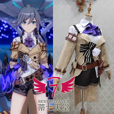 【蒂七天堂】 COSPLAY定做+崩坏学园3 雾都迅羽 套装