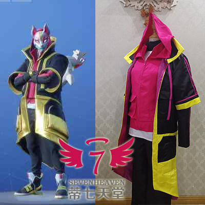 【蒂七天堂】 cosplay定做 买家来图  堡垒之夜 天狐 男装